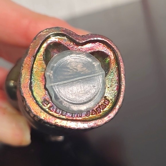 Vintage 90s Japan Metal Native American Indian Couple Salt & Pepper Shakers NM - Picture 12 of 16